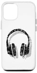 iPhone 12/12 Pro Headphones (Vintage Black Shadow) DJ Case