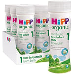 HiPP Organic 1 First Milk Ready To Feed 200ml (pack of 6)