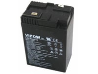 Batterie Gel rechargeable 6V 4Ah Vipow sans fuite, sans entretien, AGM