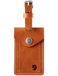 Fjallraven Unisex Ovik Leather Luggage Tag - Cognac