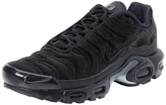 Nike Femme Air Max Plus Sneaker, Black Black Anthracite Sail, 39 EU