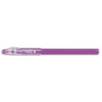 Pilot Ball Stick non rechargeable FriXion - Pointe conique moyenne 0,7mm Encre effaçable violet