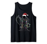 Grim Reaper The Death Christmas Hat Xmas Tank Top