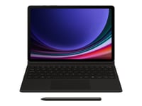 Samsung Ef-Dx725 - Tangentbord Och Foliefodral (Bokomslag) - Ai Book - Med Pekplatta - Trådlös - Pogo Pin, Bluetooth - Svart Tangentbord, Svart Fodral - För Galaxy Tab S10+, Tab S9 Fe+, Tab S9+