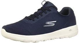 Skechers Womens Go Walk Joy - Ecstatic Sneaker, Navy, 6