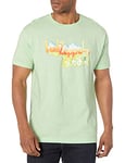 Led Zeppelin Men's III Lime Tee T-Shirt, Medium