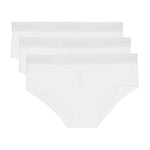 Marc O Polo Panty Truser 3P Hvit bomull Small Dame