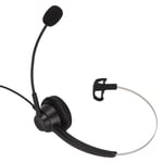 H360‑2.5 Business Headset 2.5Mm Computer Headphones With Hd Mic For Call Center