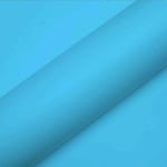 Dimexact - Covering bleu ciel mat pour surfaces plane - 122 cm x 2.5 m - En Rouleau - bleu