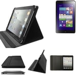 Tablet case for lenovo ThinkPad 8 Business flip cover PU leather black