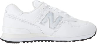 New Balance Men's 574 ML574LPW 2E Sneaker, White (Munsell White LPW), 11.5