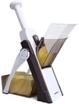 SUPMAKIN Safest Mandoline Vegetable Slicer/Chopper, Potato Chip Cutter, Multifun