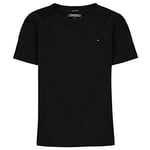 Tommy Hilfiger Boy's Boys Basic Cn Knit S/S Kb0kb04140 T-Shirt, Black (Meteorite), 3 Years