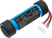 Kompatibelt med Sony SRS-XB21, 3.78V, 3000 mAh