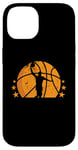 Coque pour iPhone 14 Basket-ball Dunking Sport America États-Unis