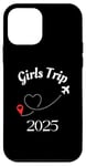 Coque pour iPhone 12 mini Girls Trip 2025 Vacances de voyage pour femmes