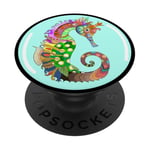 Seahorse Pop Phone Grip For Smartphones & Tablets PopSockets Grip and Stand for Phones and Tablets PopSockets Adhesive PopGrip