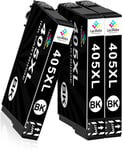 LeciRoba 405xl for Epson 405xl Multipack for Epson 405 Printer Cartridges 3 Pack