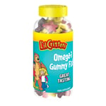 L'il Critters Vitamin Omega 3 Gummy Fish | Chewable Food Supplement - 180 Gums