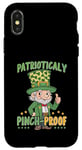 Coque pour iPhone X/XS Patriot's Luck - Pinchproof Green St Patrick