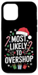 iPhone 12/12 Pro Holiday Shopper Most Likely To Overshop Christmas Shopping Case