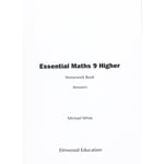 Essential Maths 9 Higher Homework Book Answers (häftad, eng)