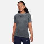 Nike Trenings T-Skjorte Dri-FIT Academy - Grå/Sort Barn, størrelse L: 147-158 cm