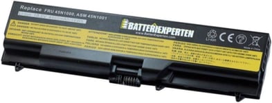 Yhteensopivuus  Lenovo ThinkPad L520 7859-4Ux, 11.1V, 4400 mAh