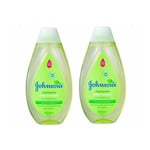 2x Johnson's Baby Chamomile Shampoo Pure & Gentle Daily Care 500ml