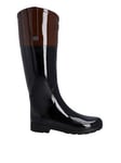 Hunter Womens Refined Riding Boot, Brown, Size 7, Women