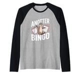 Anotter Bingo - Funny Otter Bingo Raglan Baseball Tee