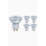 OSRAM Parathom LED GU10 Spot 4.5W/ 827 (50W). Ikke dimbar. 5-pack 4058075674509