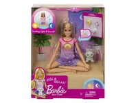 Coffret Bien-etre Barbie Meditation - Poupee lumiere et sons (anglais), Chiot