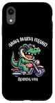 Coque pour iPhone XR Anna Maria Island Floride USA Fun Alligator Cartoon Design