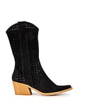 POPA Femme Bottes Nuria Piqué Serrage Noir Basket, 40 EU