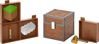 Noble Collection Minecraft Loot Chest Plains leketøy (The end)