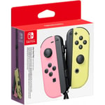 Nintendo Joy-Con Par -spelkontrollpar, Pastel Pink och Pastel Yellow, Switch