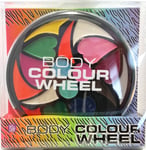 18PCS FANTASTIC BODY COLOUR WHEEL BODY PAINT MAKE UP KIT SET RED BLACK GIFT SET