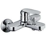 ROBINET MITIGEUR BAIN DOUCHE DREM CHROME CARTOUCHE CERAMIQUE 35MM ENTRAXE 150MM