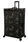 it luggage Maxpace 31" Softside Ultralight Checked Spinner, Dark Brown Camo, 31", Maxpace 31" Softside Ultralight Checked Spinner