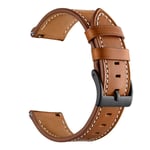 Hama Fit Watch 4900 Armband i äkta läder, cognac