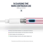 Rechargeable Capacitive Touch Screen Pen Stylus For Iphone Ipad Pink