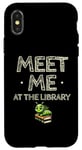 iPhone X/XS Meet Me At The Library Librarian Book Reading Books Case