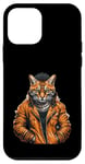 Coque pour iPhone 12 mini Orange Bengale Chat Voyou Chat Gangster Chat Gangster Life