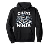 Chess Ninja Cartoon Kids Boys Girls Player Children's Youth Pullover Hoodie