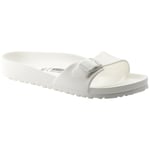 Birkenstock Classic Madrid Eva Narrow Unisex Footwear Flip Flops - White