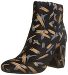 THE DIVINE FACTORY Femmes Eva Bottes & Bottines Souples, Noir (Noir 001), 38 EU