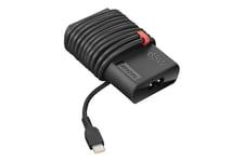 Lenovo ThinkPad 65W Slim AC Adapter (USB Type-C) - strömadapter - 65 Watt