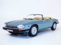 JAGUAR XJS V12 5.3l H.E. cabriolet bleu  light 1/18