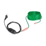 Waldbeck - Greenwire Select 20 câble chauffant pour plantes 20 m avec thermostat IP68